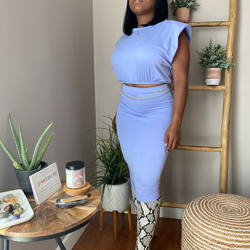 Cute 2 piece skirt set!